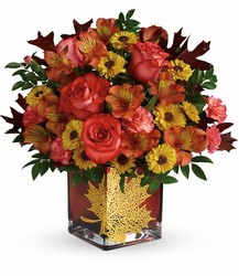 <b>Roses and Maples Bouquet</b> from Scott's House of Flowers in Lawton, OK